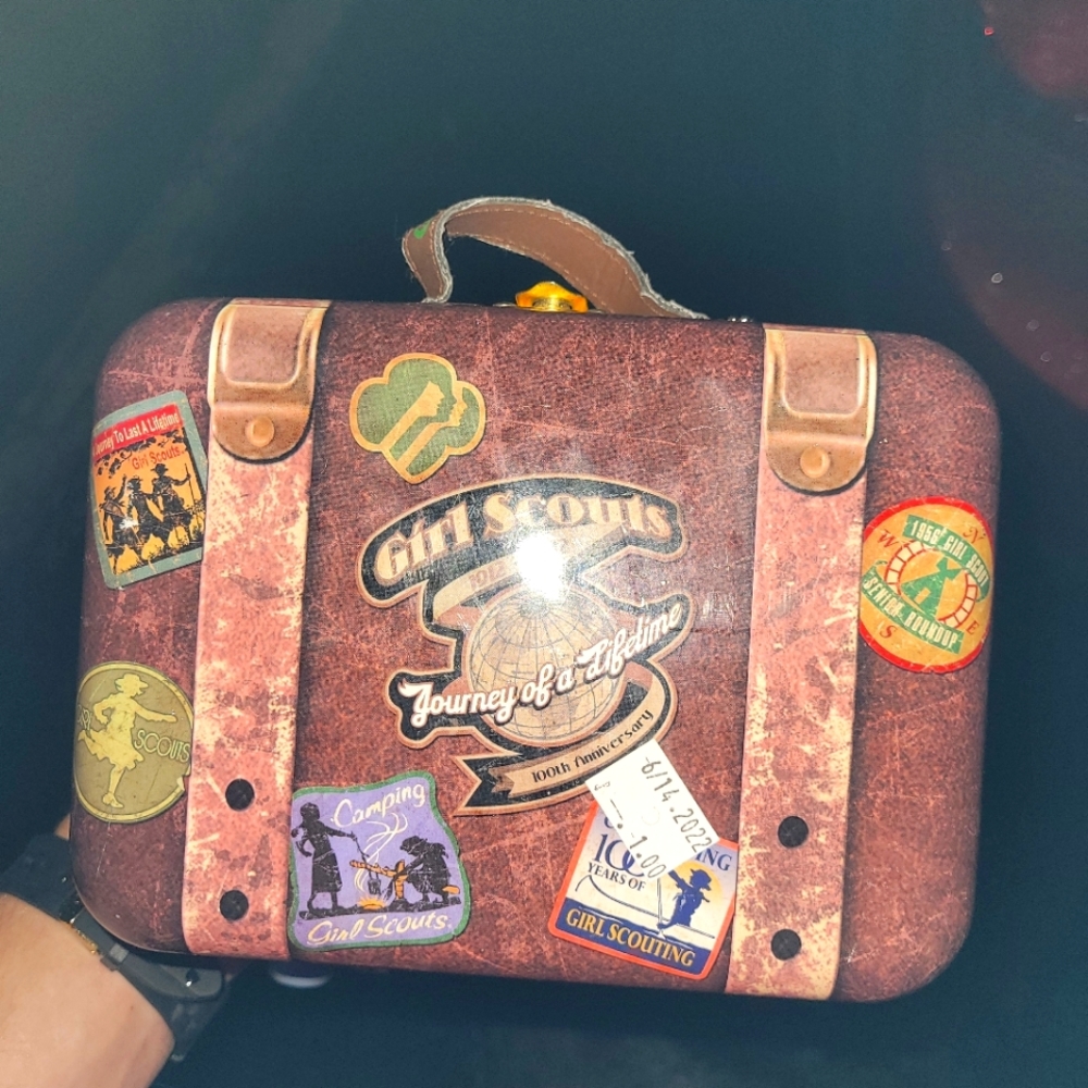 Girl Scouts mini suitcase